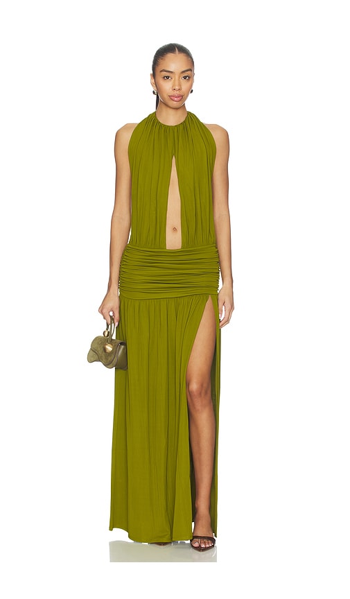 view 1 of 3 Gwen Maxi Dress in Olive Green