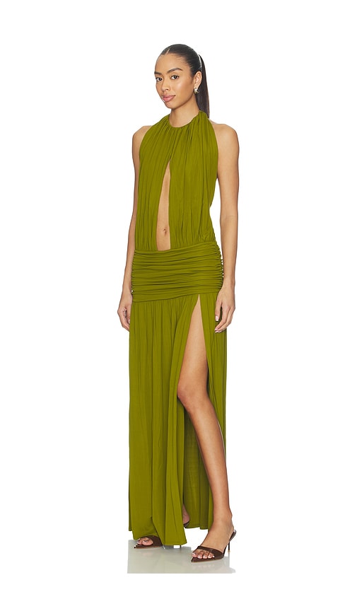 view 2 of 3 Gwen Maxi Dress in Olive Green