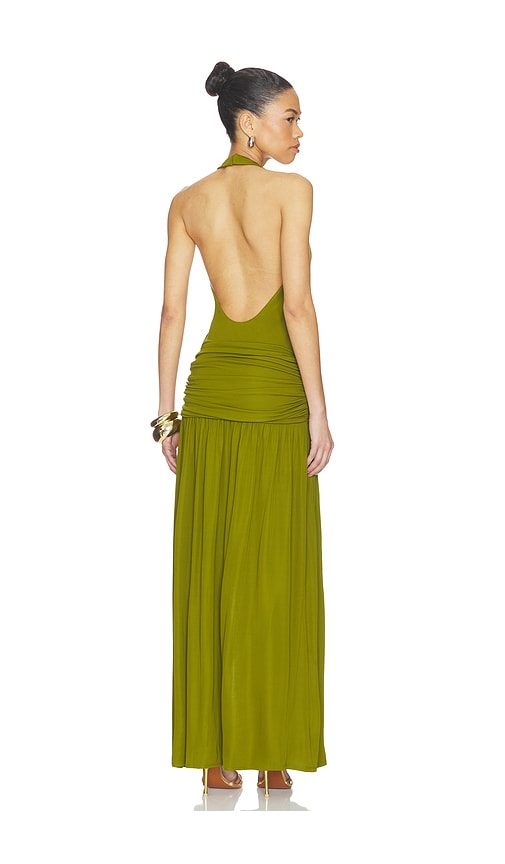 view 4 of 4 Gwen Maxi Dress in Olive Green