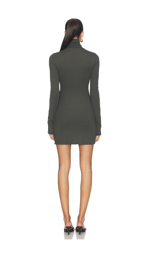 view 3 of 4 Brittney Mini Dress in Hunter Green