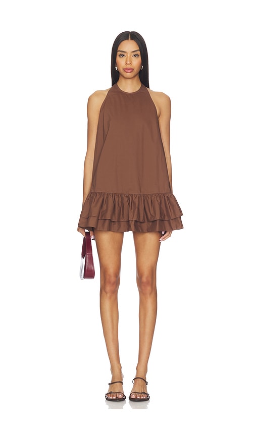 view 2 of 4 Gweneth Mini Dress in Chocolate