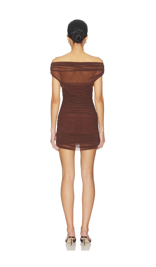 view 3 of 3 Katie Mini Dress in Espresso
