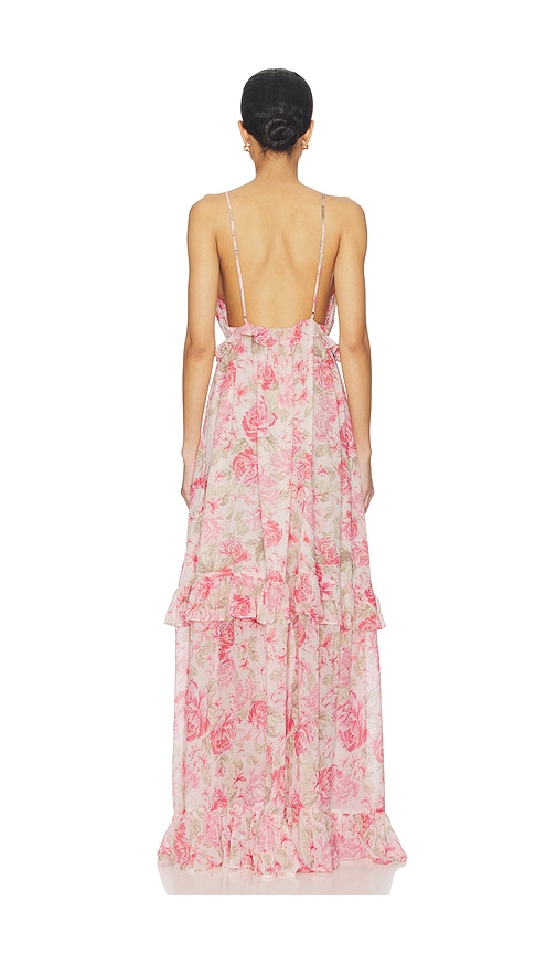 view 3 of 3 Cristina Gown in Pink Floral