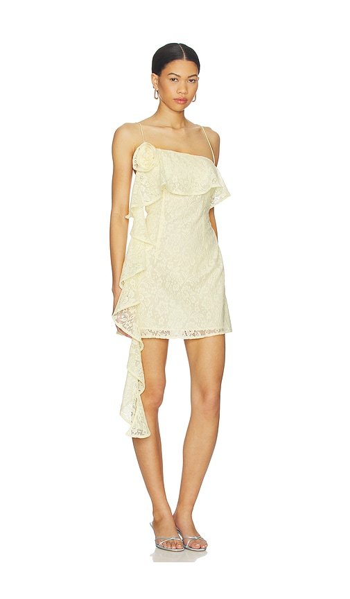 view 2 of 3 Skye Mini Dress in Butter Yellow