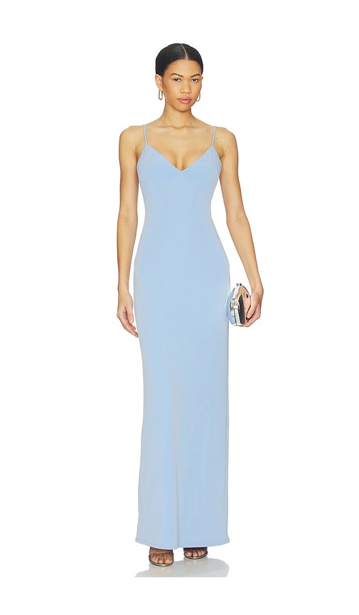 view 2 of 5 Clarissa Gown in Blue