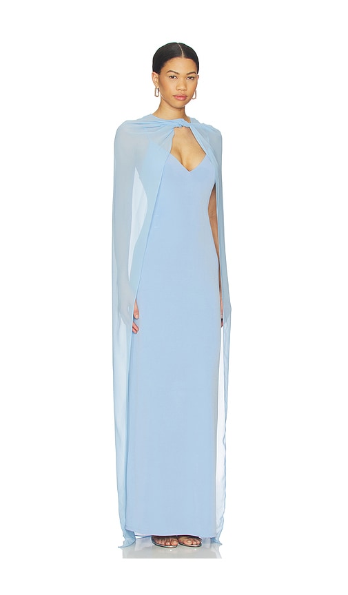 view 3 of 5 Clarissa Gown in Blue