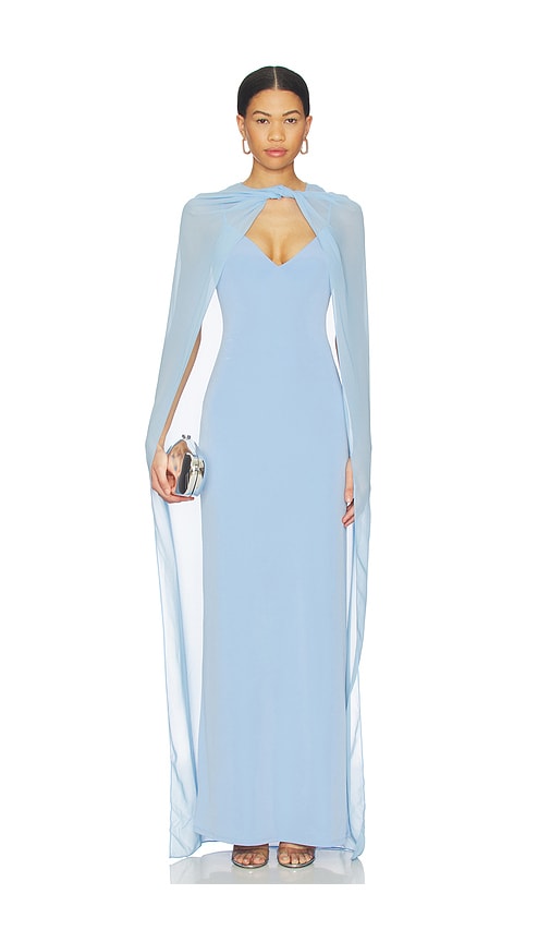 view 5 of 5 Clarissa Gown in Blue