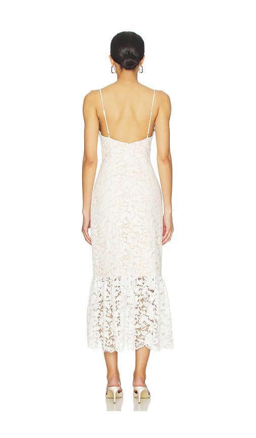 view 3 of 3 Teagan Midi Dress in White