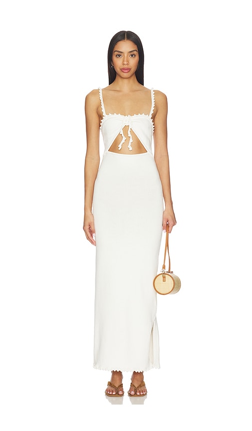 view 2 of 3 Kinslee Knit Maxi Dress in Ivory
