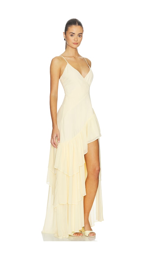 view 2 of 3 Solema Gown in Butter Yellow