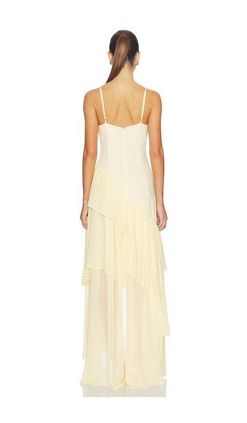 view 3 of 3 Solema Gown in Butter Yellow