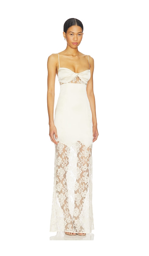 view 2 of 3 Marcy Maxi Dress in Ivory