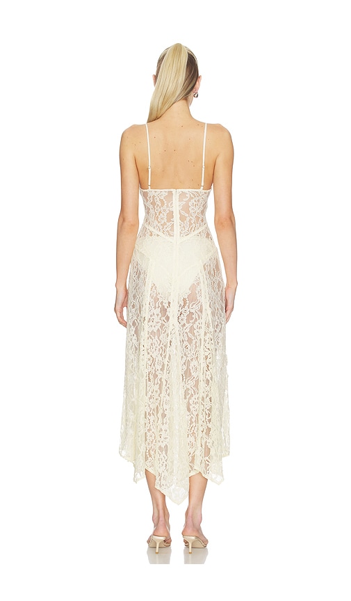 view 3 of 3 Skye Midi Dress in Vanilla