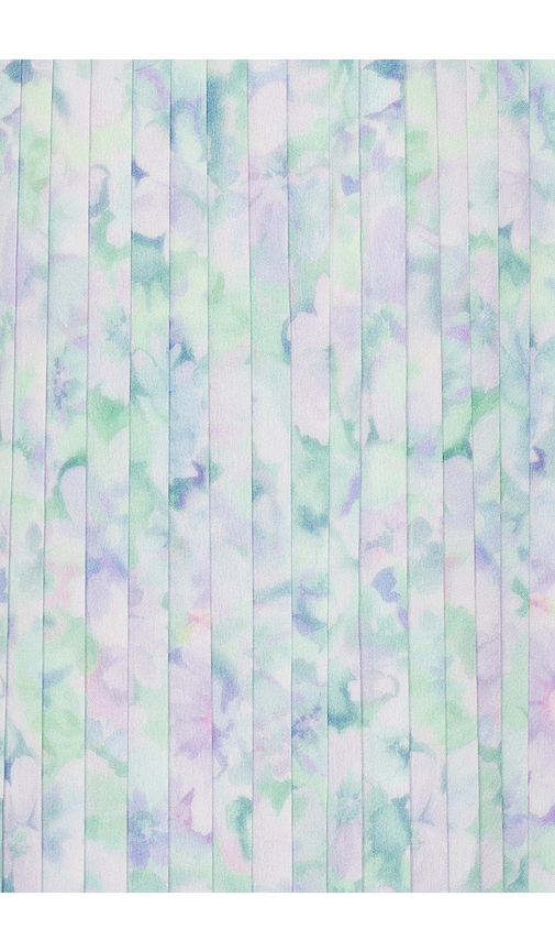 view 4 of 4 Doris Gown in Blue Green Floral