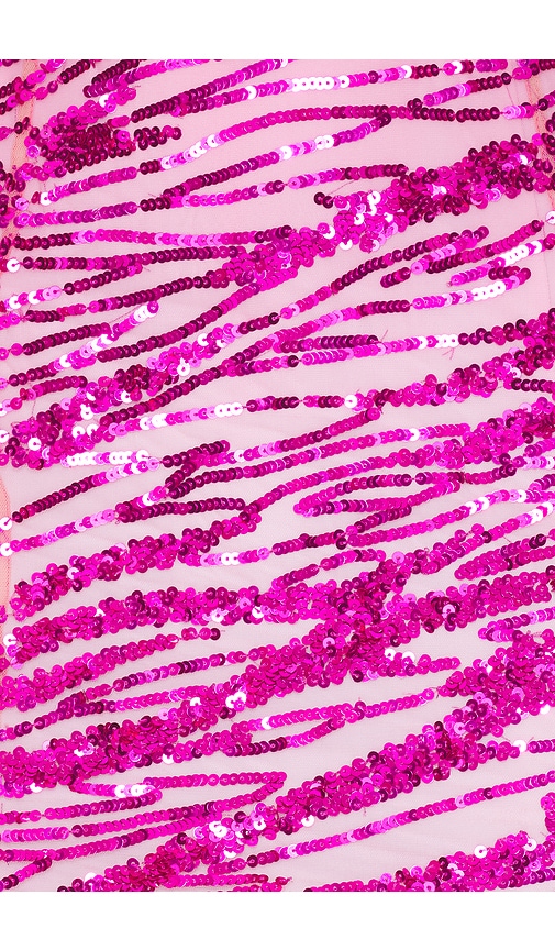 view 4 of 4 James Sequin Mini Dress in Pink Sequin Ombre