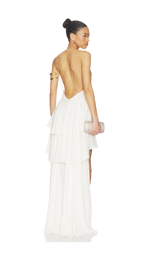 view 4 of 4 Aiyanna Silk Maxi Dress in Ecru