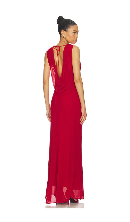 view 1 of 4 Nadia Maxi Dress in Deep Red