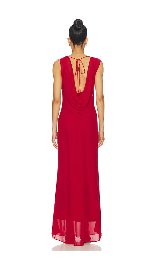 view 4 of 4 Nadia Maxi Dress in Deep Red