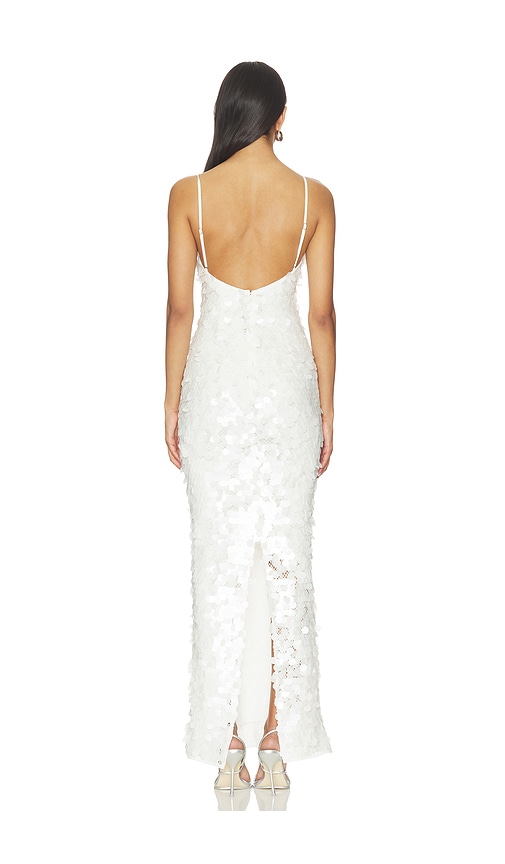 view 3 of 4 Ilara Maxi Dress in Ivory Pearl