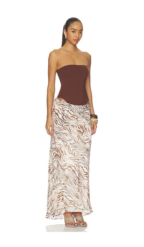 view 2 of 3 Anneli Maxi Dress in Zebra