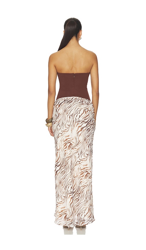 view 3 of 3 Anneli Maxi Dress in Zebra