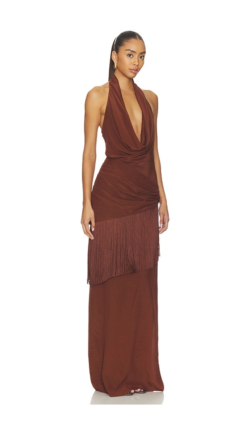 view 2 of 4 Larissa Gown in Brown