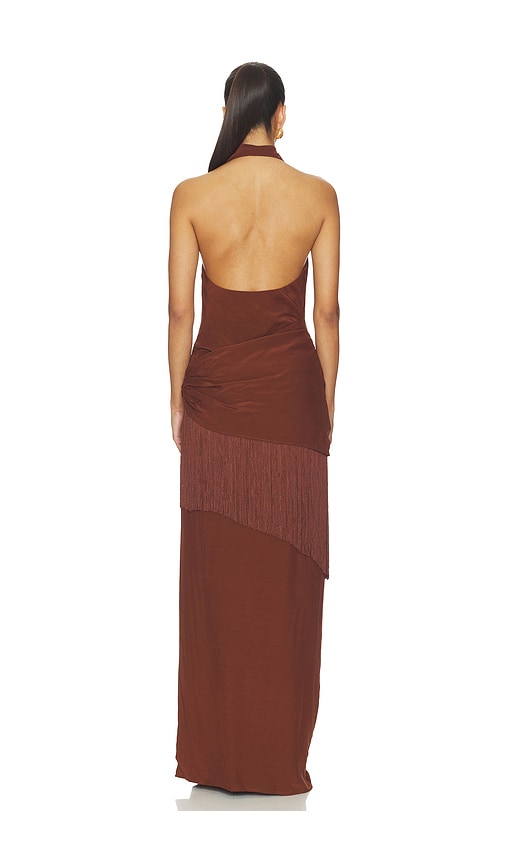 view 4 of 4 Larissa Gown in Brown