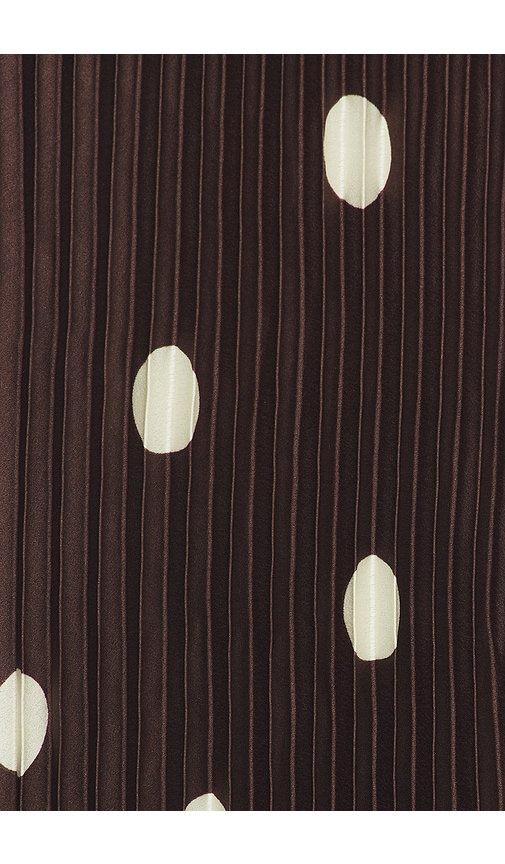 view 5 of 5 Kiki Maxi in Brown & Ivory Dot