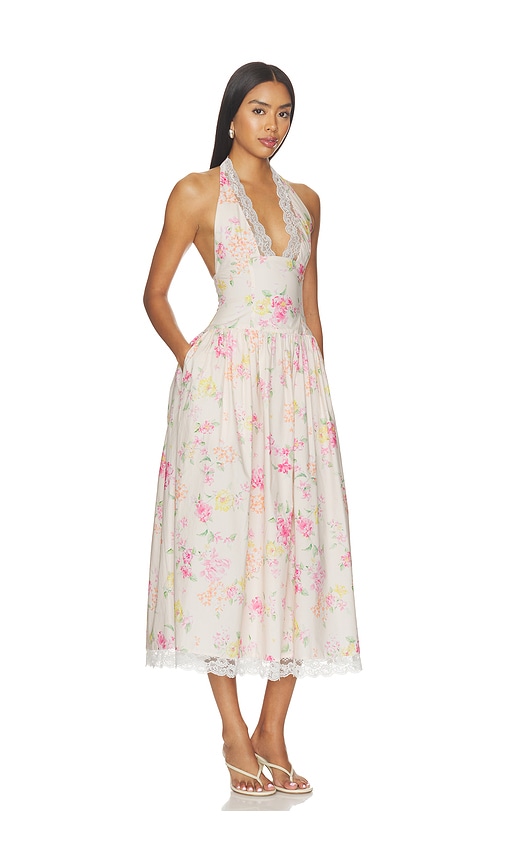 Lovers and Friends Sally Midi Dress | Thumbnail 2 Lovers and Friends Sally Midi Dress | Thumbnail 2