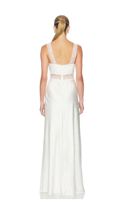 view 3 of 4 Cierra Maxi Dress in White