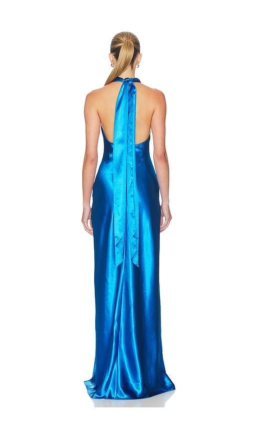 view 4 of 4 Callie Gown in Cobalt Blue