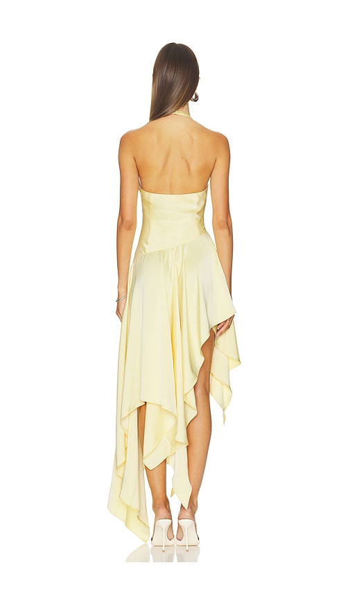 view 3 of 3 Eldrid Gown in Light Yellow
