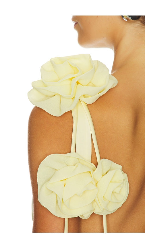 view 4 of 4 Angela Gown in Butter Yellow