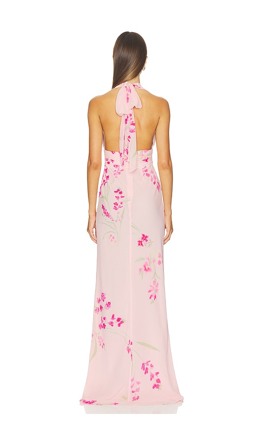 view 3 of 3 Ellison Gown in Pink Floral