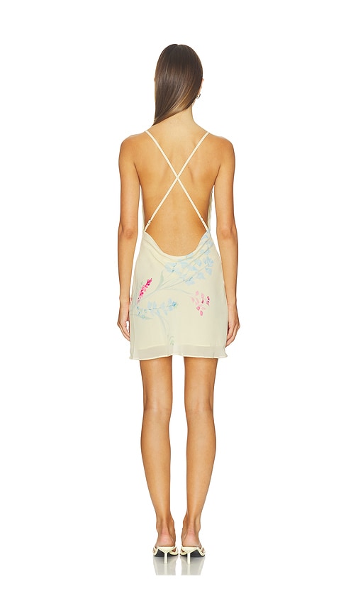 view 3 of 3 Ellison Mini Dress in Yellow Floral