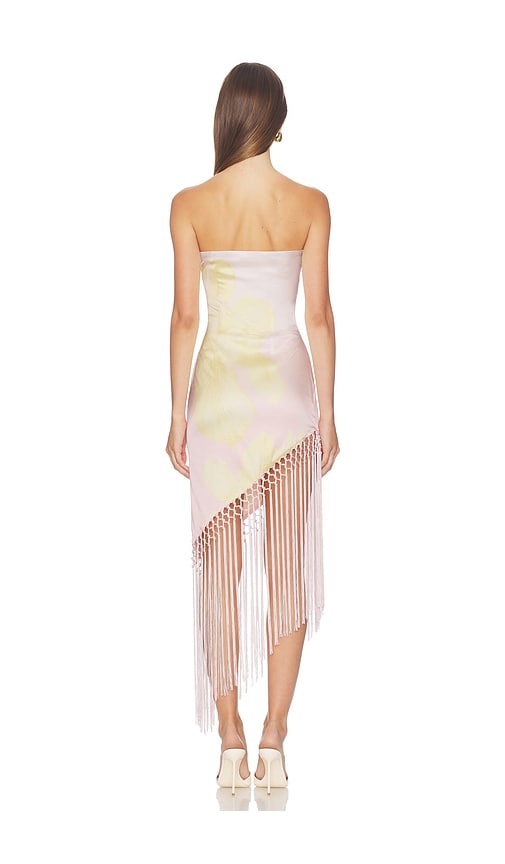 view 3 of 3 Tory Midi Dress in Pink & Yellow Floral