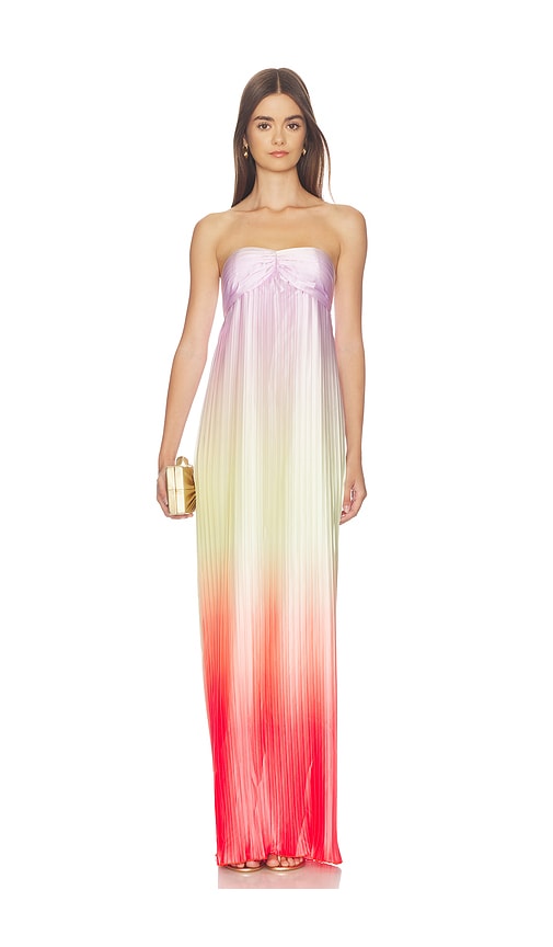 view 1 of 3 Georgia Maxi Dress in Sunset Ombre