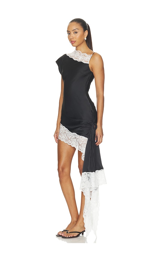 view 2 of 4 Nataliya Mini Dress in Black & Ivory
