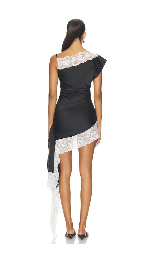 view 3 of 4 Nataliya Mini Dress in Black & Ivory