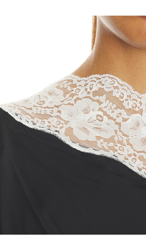 view 4 of 4 Nataliya Mini Dress in Black & Ivory