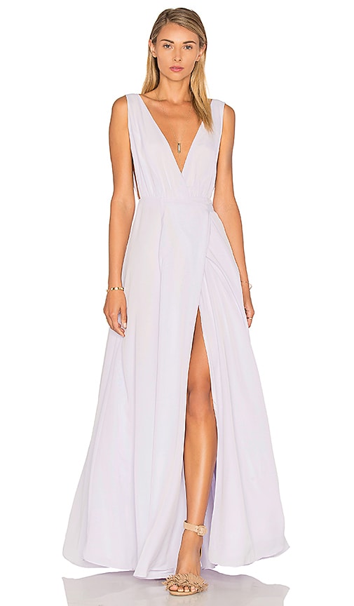 Lovers and Friends Leah Gown in Lavender | REVOLVE