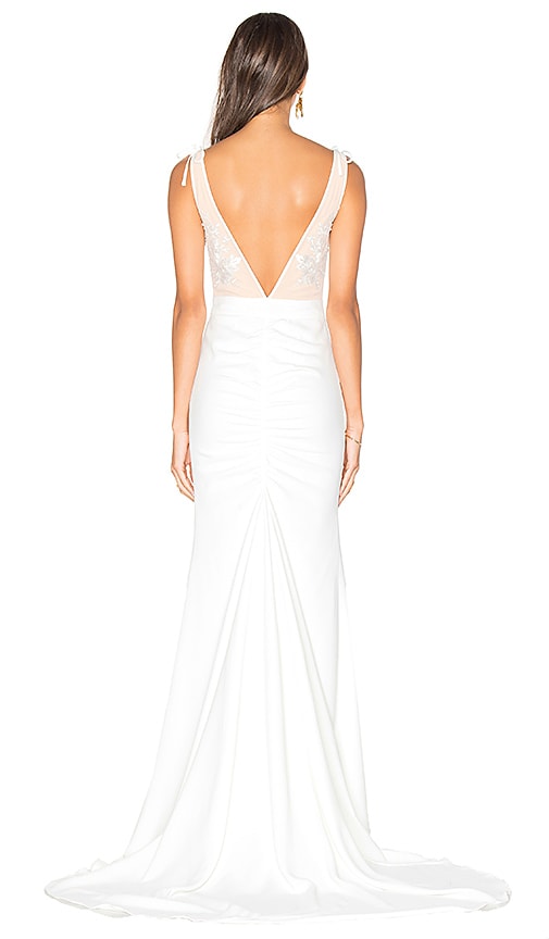 view 3 of 4 x REVOLVE Gallery Gown in White