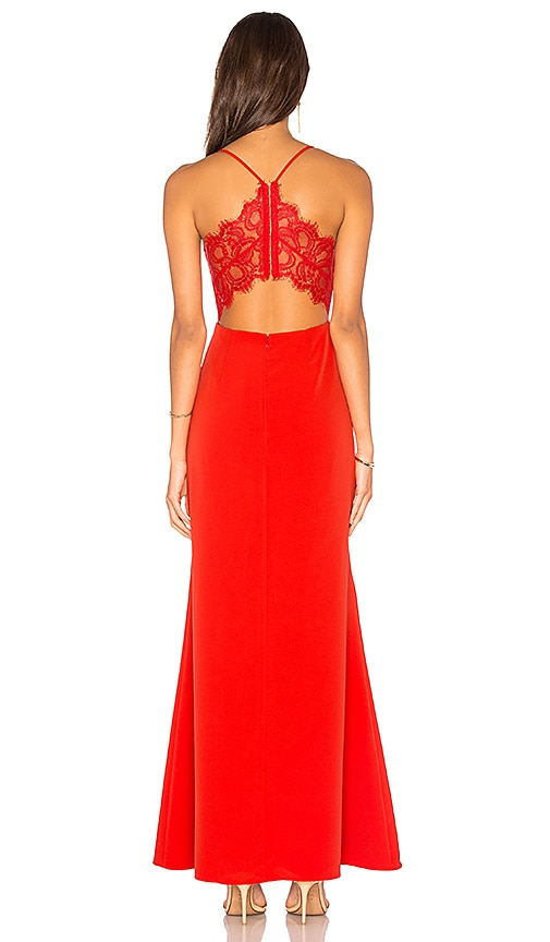 view 3 of 3 Helena Gown in Red