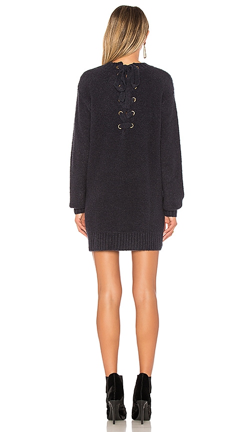 Louis Vuitton D-Ring Trompe L‚ÄôOEIL Sweater Dress, Navy, S