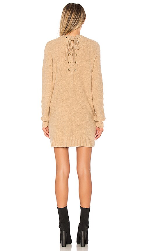 view 3 of 3 Suki Sweater Dress in Taupe