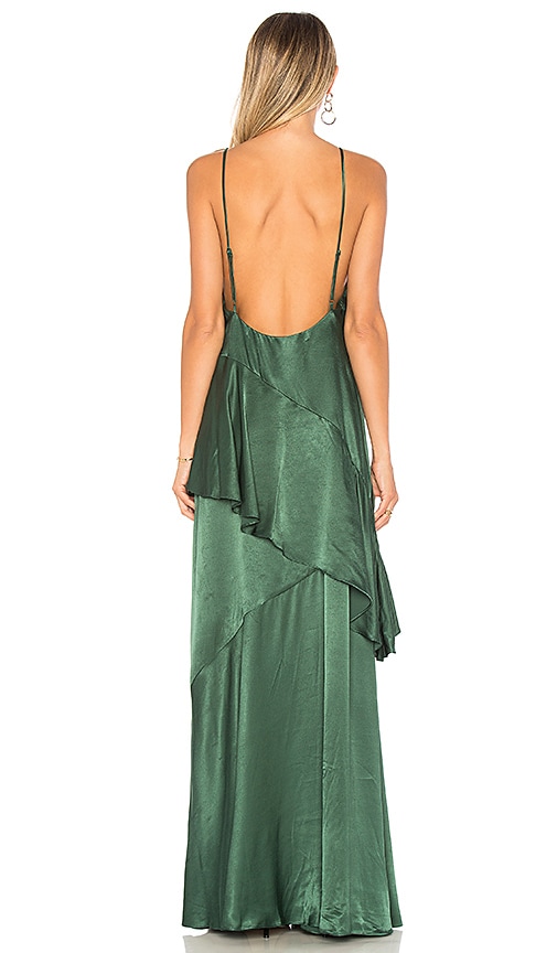 view 3 of 3 Coralie Dress in Emerald