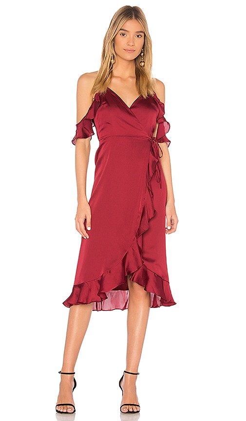 lovers and friends gigi wrap dress