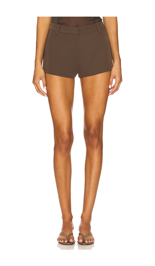 Lovers & Friends Oaklyn Short In Brown