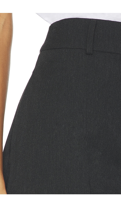view 6 of 6 Phoebe Shorts in Charcoal Grey