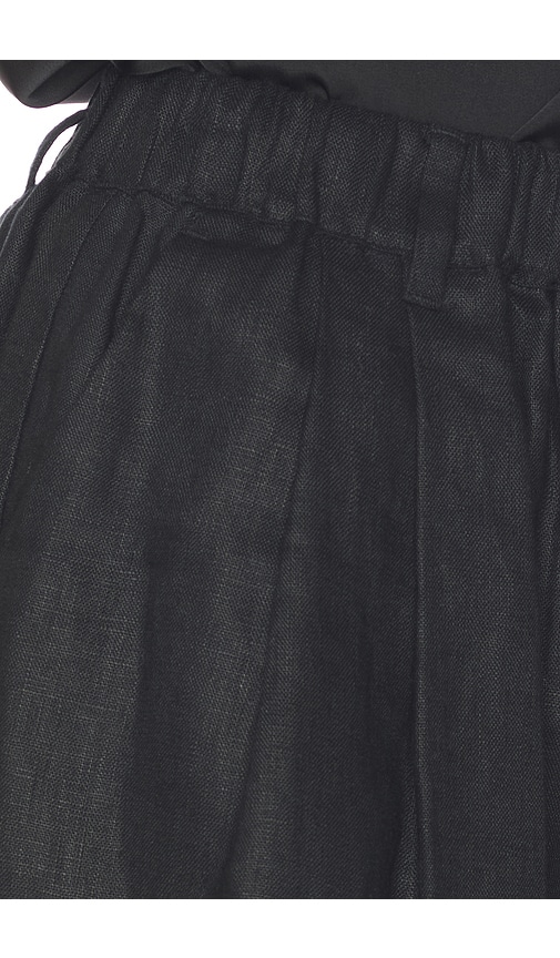 view 6 of 6 Caren Linen Short in Black